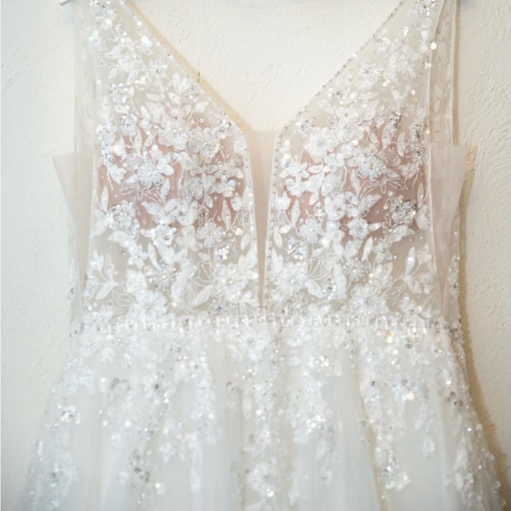 Size 12 Wedding Dress & Veil